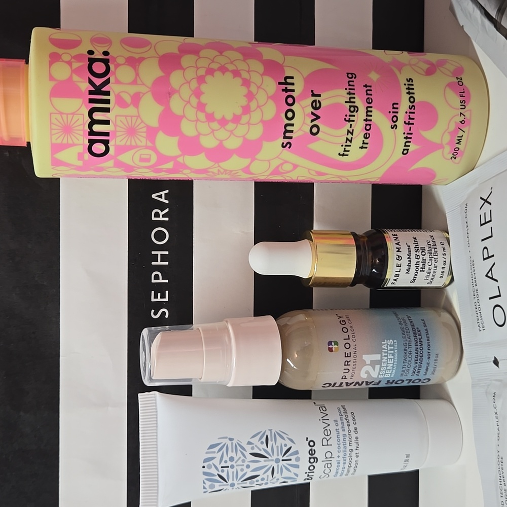 Sephora Luxury Full-Size + Sample Hair Lot: amika, Pureology, Briogeo, & more